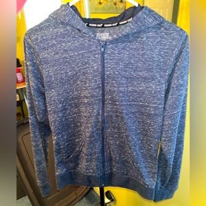 Women’s Small Blue Young USA Zip- Up